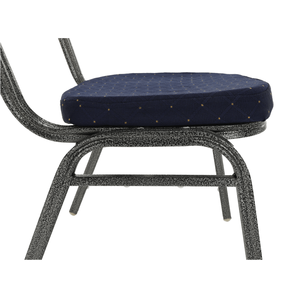 Scaun JEFF, albastru inchis / gri