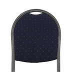 Scaun JEFF, albastru inchis / gri
