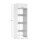 Mobilier baie JERGI, alb