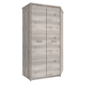 Dulap de colt 2D JESI NEW, castan Nairobi
