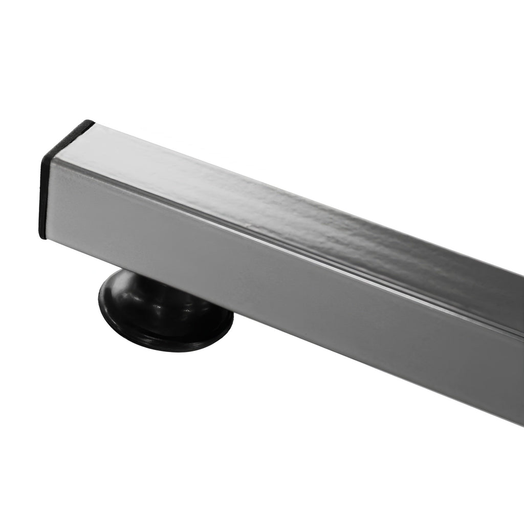Birou PC JOFRY, negru argintiu