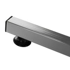 Birou PC JOFRY, negru argintiu