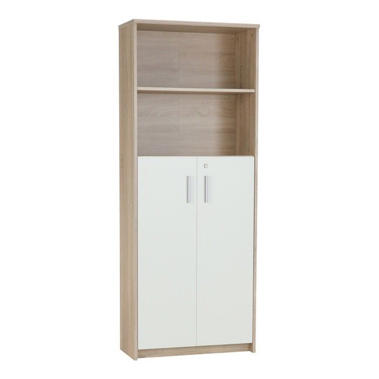 Etajera cu polite JOHAN 2 NEW 10, stejar sonoma/alb