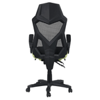 Fotoliu de birou JORIK, negru / verde