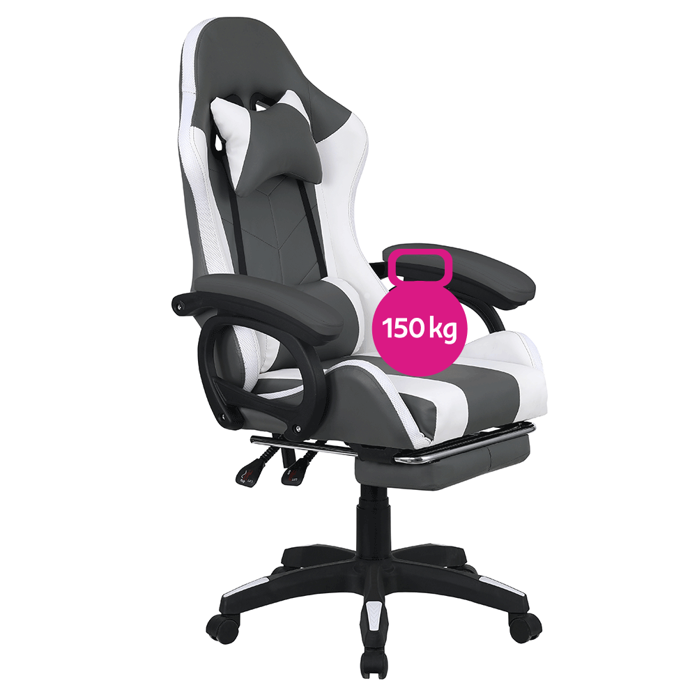Scaun de birou/joc, cu iluminare LED RGB, JOVELA