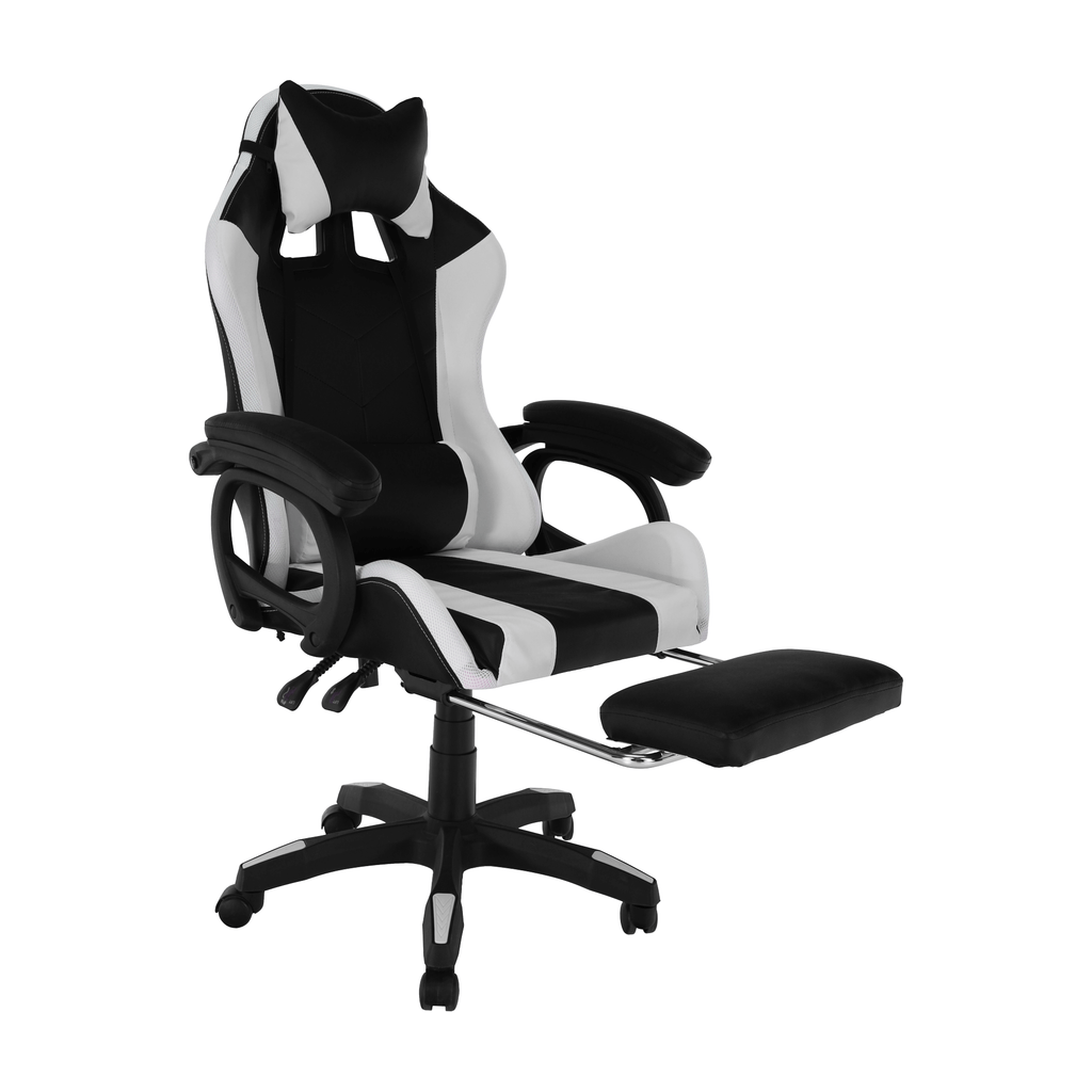 Scaun de birou/joc, cu iluminare LED RGB, JOVELA
