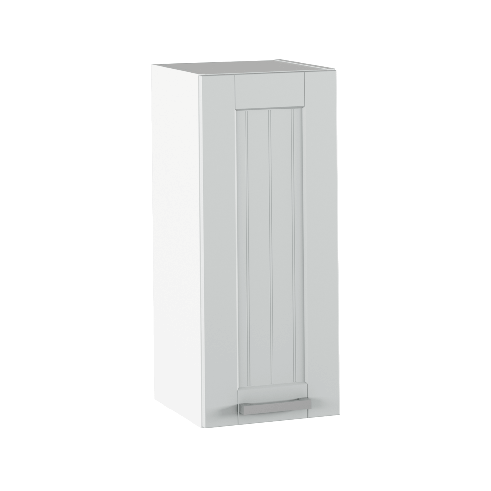 Dulap superior JULIA TYP 2, gri deschis/alb