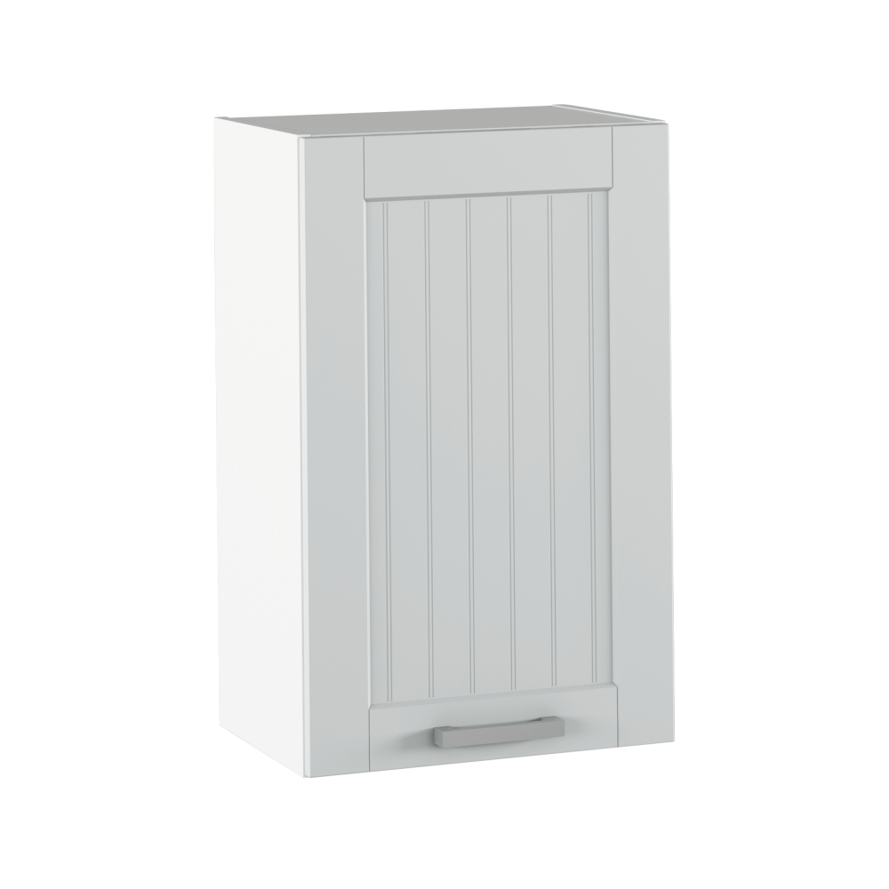 Dulap superior JULIA TYP 5, gri deschis/alb