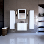 Mobilier baie JUMP, alb