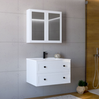 Mobilier baie JUMP, alb