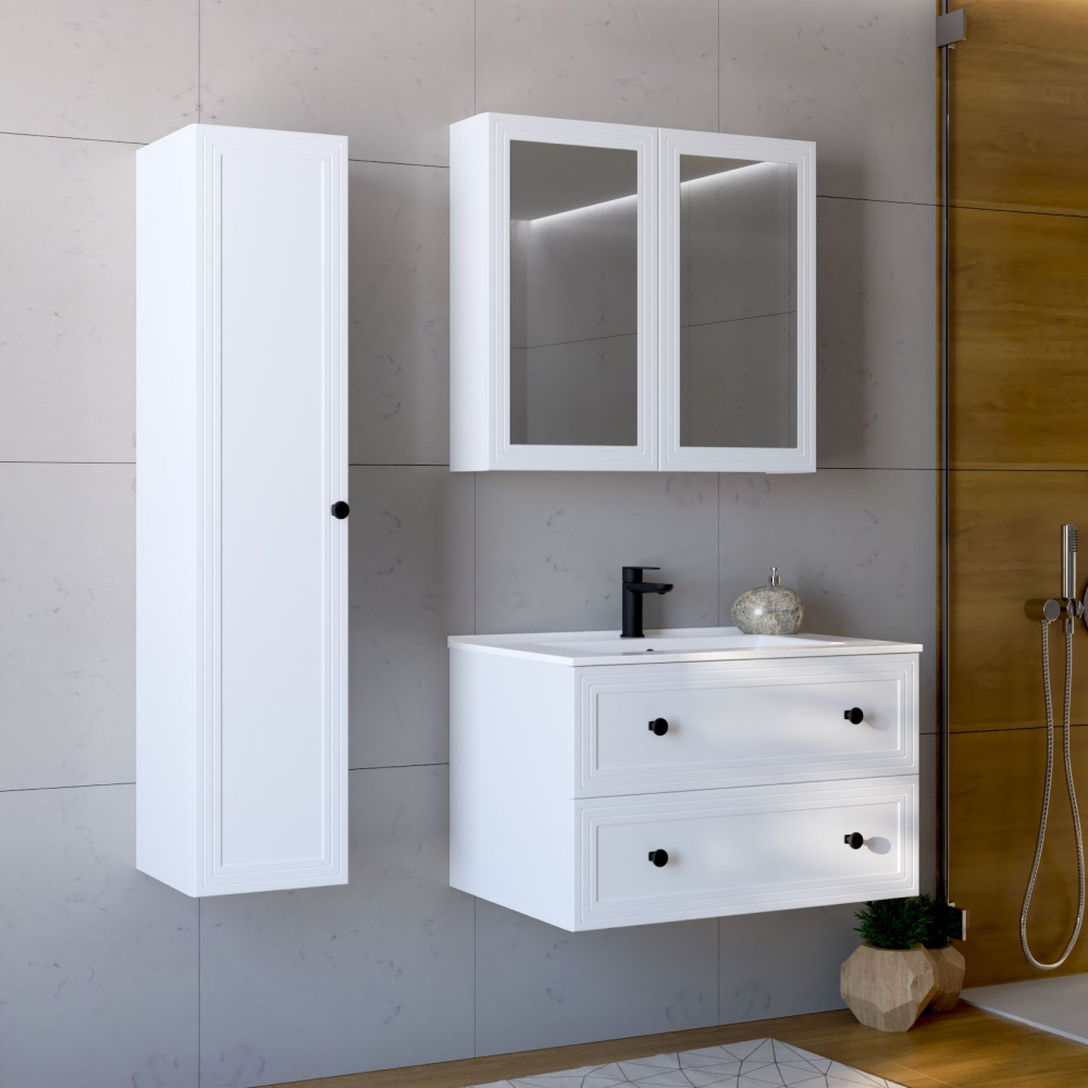 Mobilier de baie reglabil JUMP, vedere 2