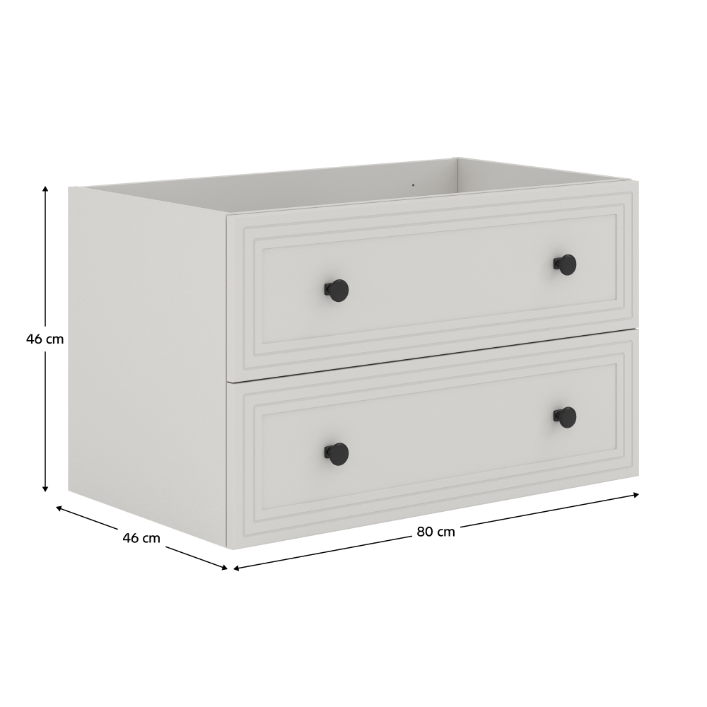 Mobilier de baie reglabil JUMP 80, vedere 3