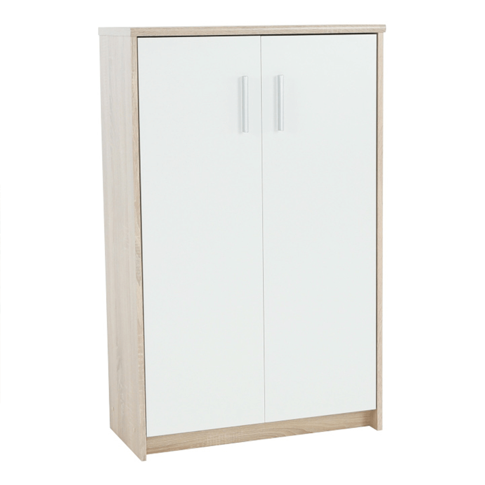Dulap de birou JOHAN 2 NEW 13, stejar sonoma/alb
