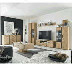 Shaggy (fir de par inalt) KANODE, stejar artisan / negru