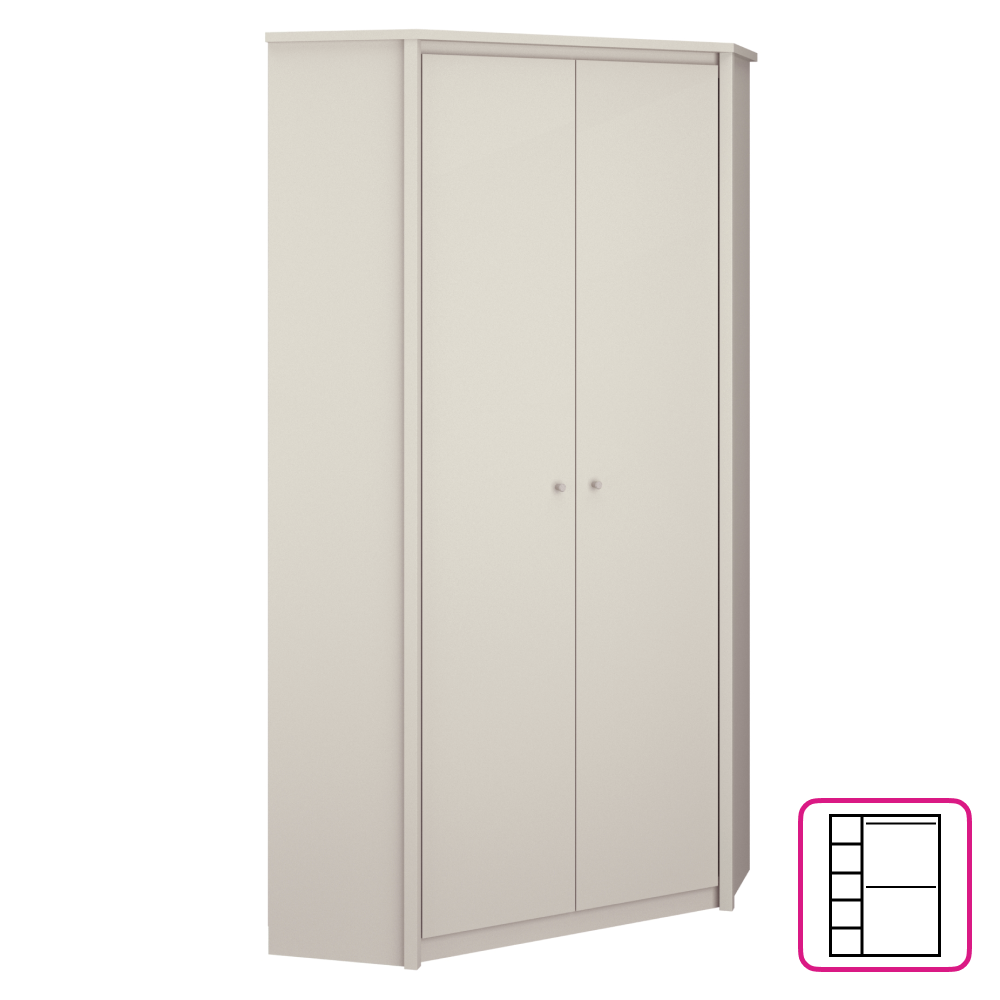 Dulap de colt KAROS 2D, casmir