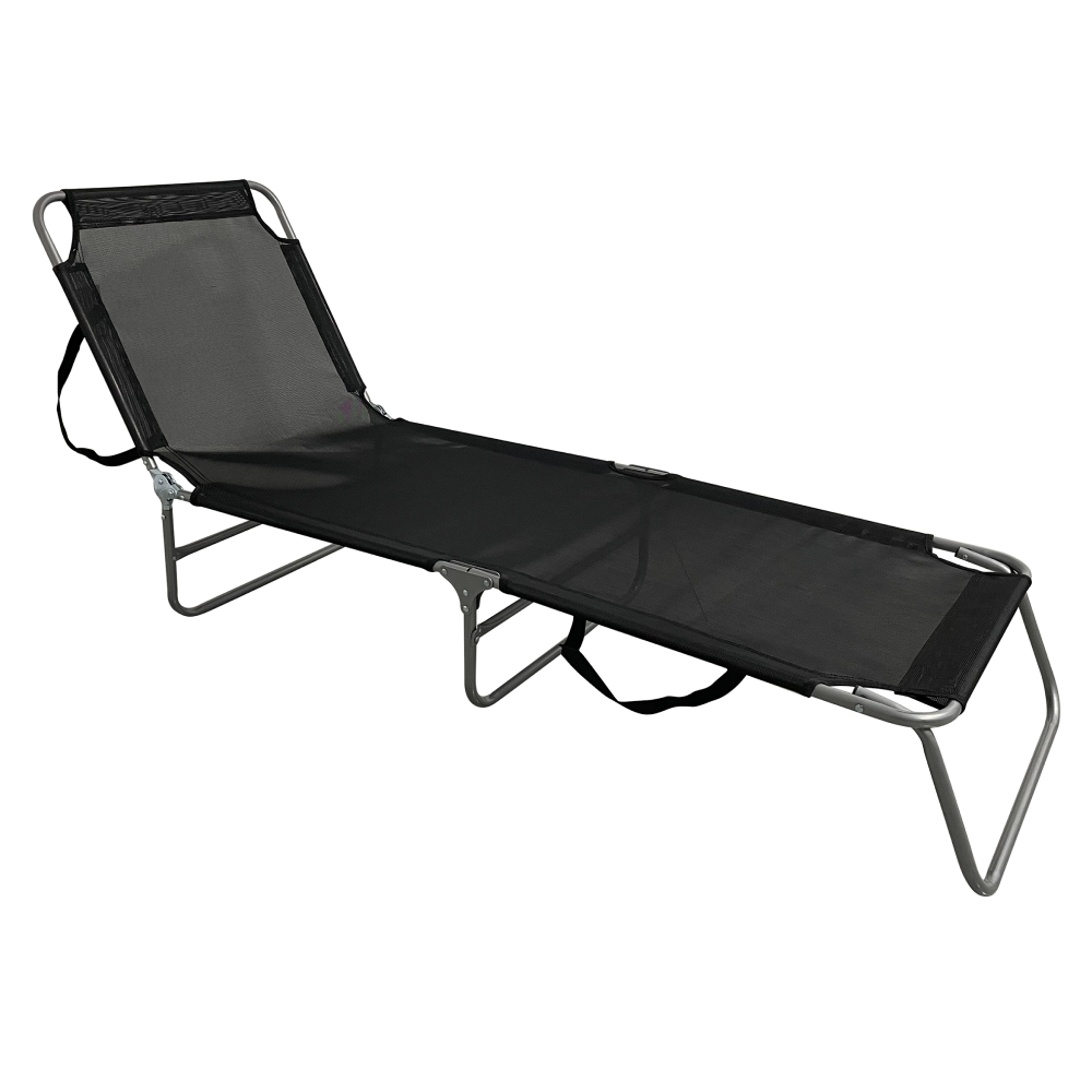 Scaun de gradina KELEO, negru / gri