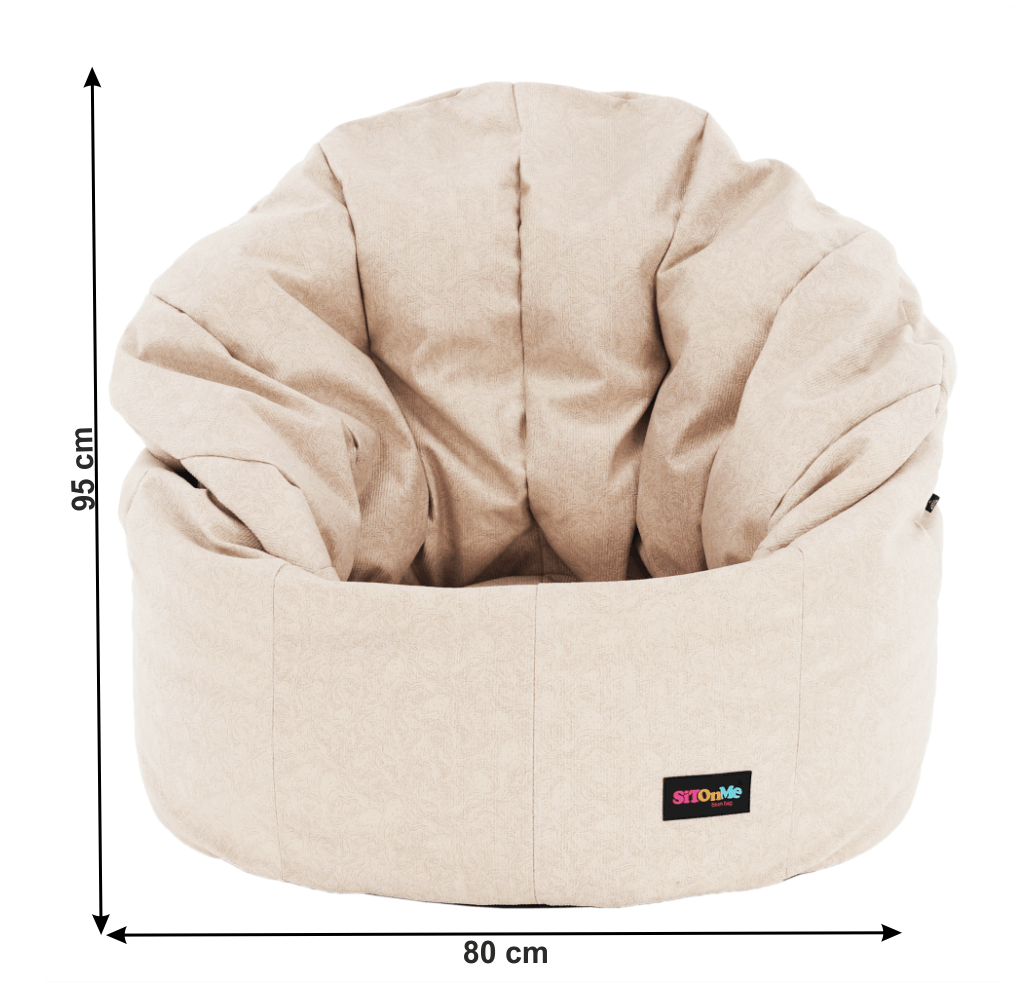 Fotoliu tip sac tapitat KENOD, vedere 3