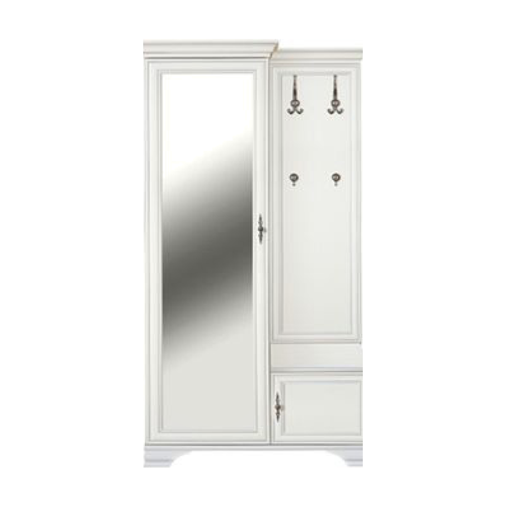 Set de hol KENTAK PPK110L, alb alpin, pe stanga