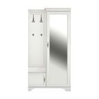 Set de hol KENTAK PPK110P, alb alpin, dreapta