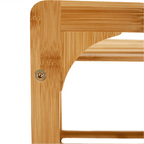 Cos de rufe KERI, natural / gri