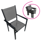Set gradina KESIOS, gri / negru