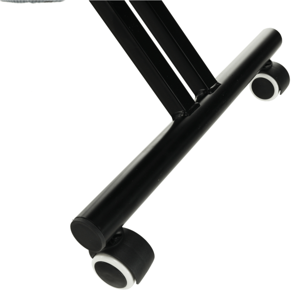 Scaun kneeling KILIAN, gri deschis / negru