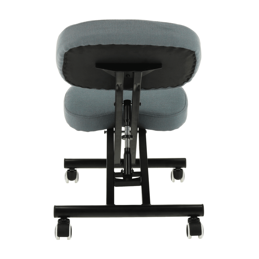 Scaun kneeling KILIAN, gri deschis / negru