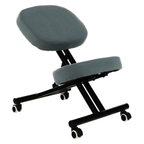 Scaun de ingenunchiere ergonomic KILIAN, gri deschis/negru