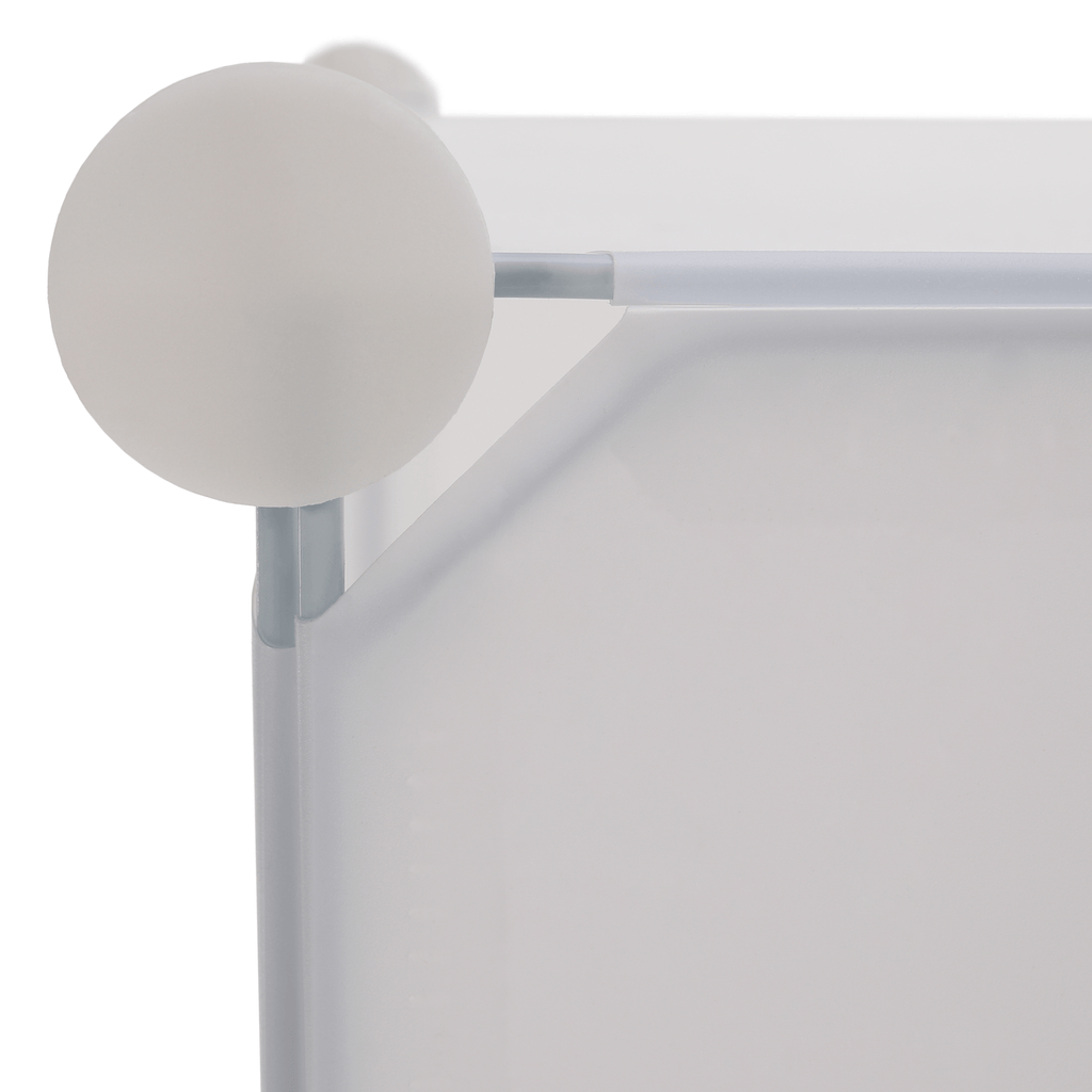 Dulap modular KIRBY, alb / maro