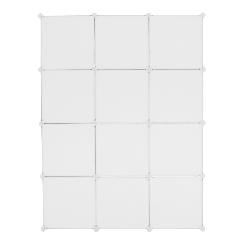 Dulap modular KITARO, alb / maro