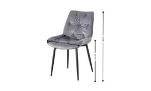 Set pat tapitat cu saltea inclusa, bej, 160x200 cm, Bella