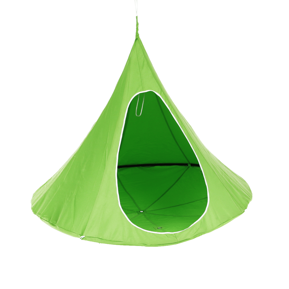 Scaun suspendabil balansoar KLORIN NEW KLASIK, verde