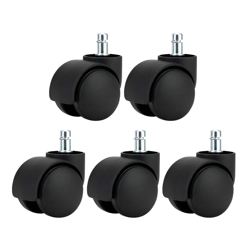 Roata KOLIESKO TYP 1, set de 5 buc., neagra