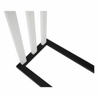 Cuier KOMO, alb / negru