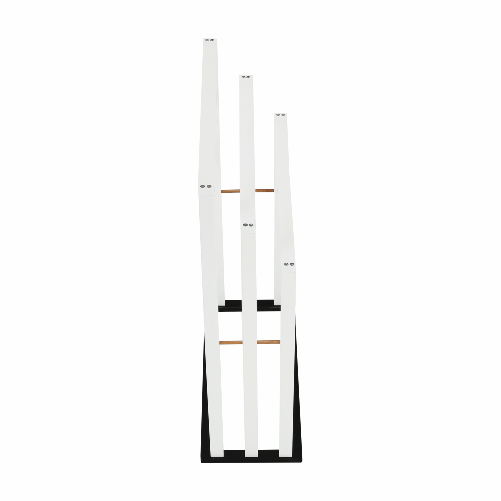 Cuier KOMO, alb / negru