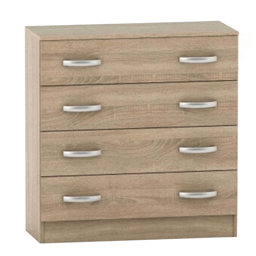 Comoda cu 4-sertare BETTY 2 BE02-007-00, stejar sonoma