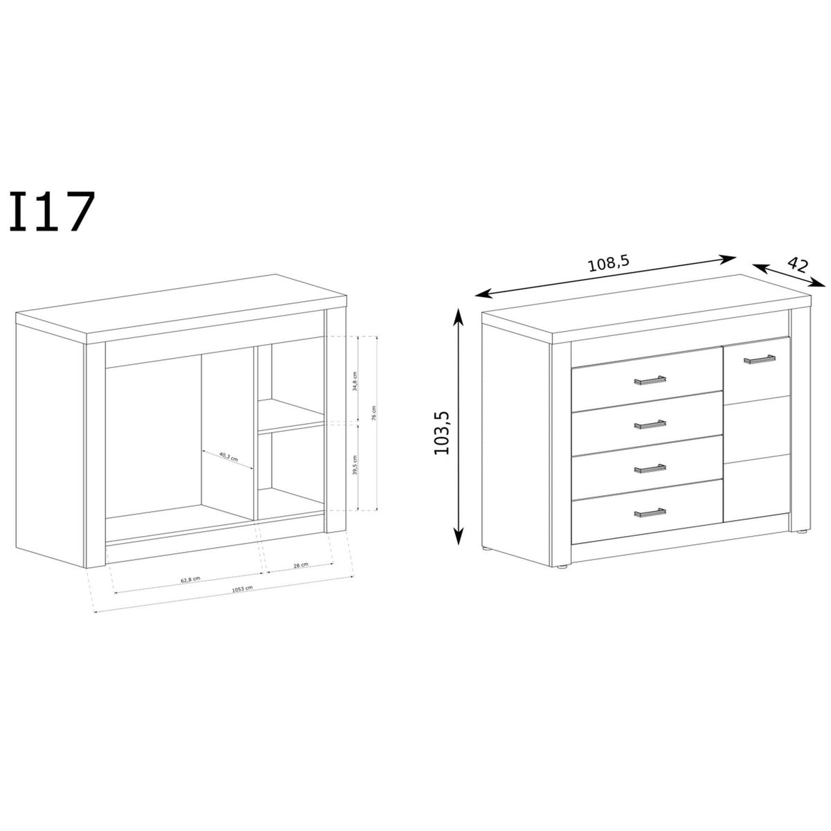 Comoda INDIANAPOLIS I17