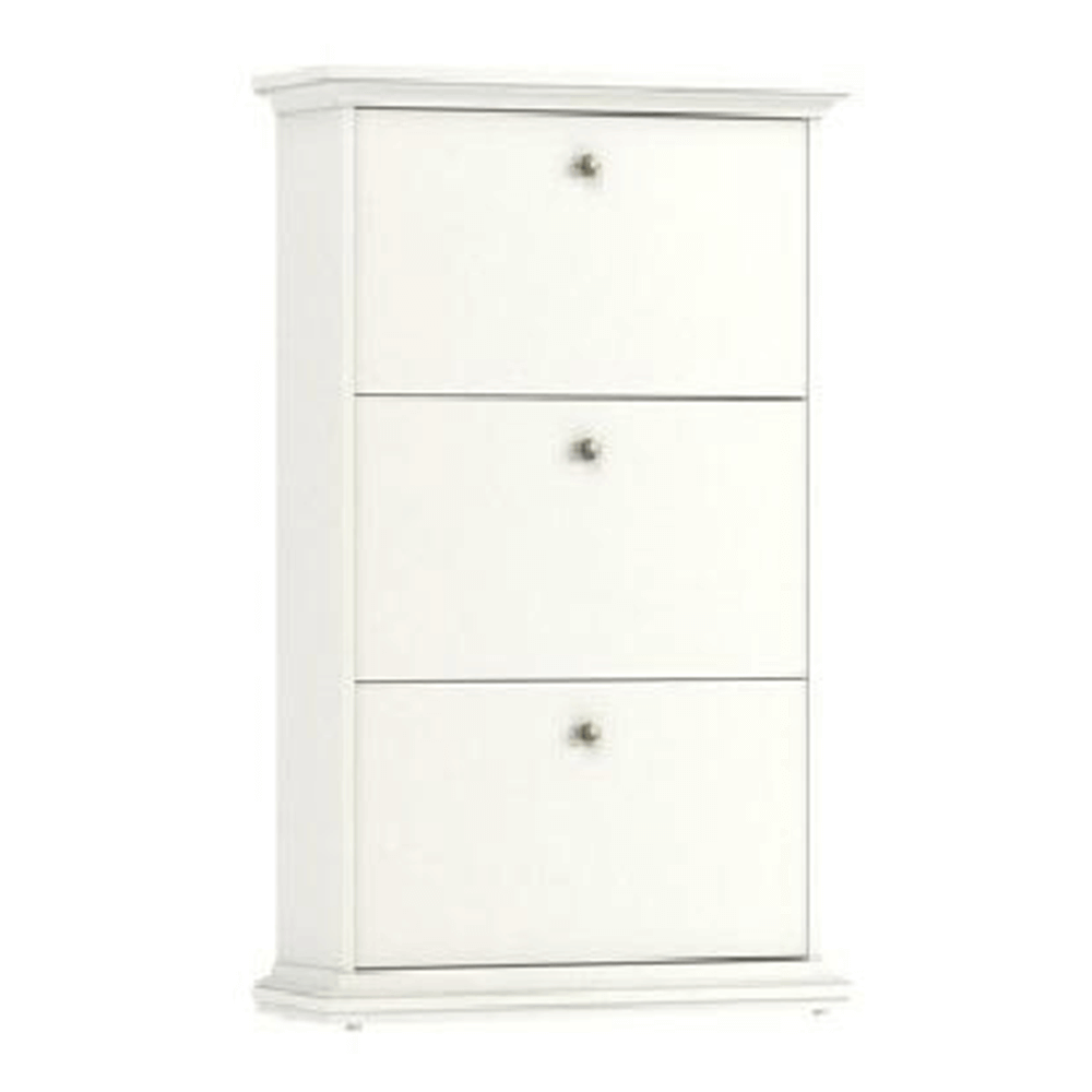Pantofar 70309 PARIS, PAL infoliat/MDF lacuit, alb