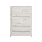 Comoda tip 33 ANGEL, alb craft