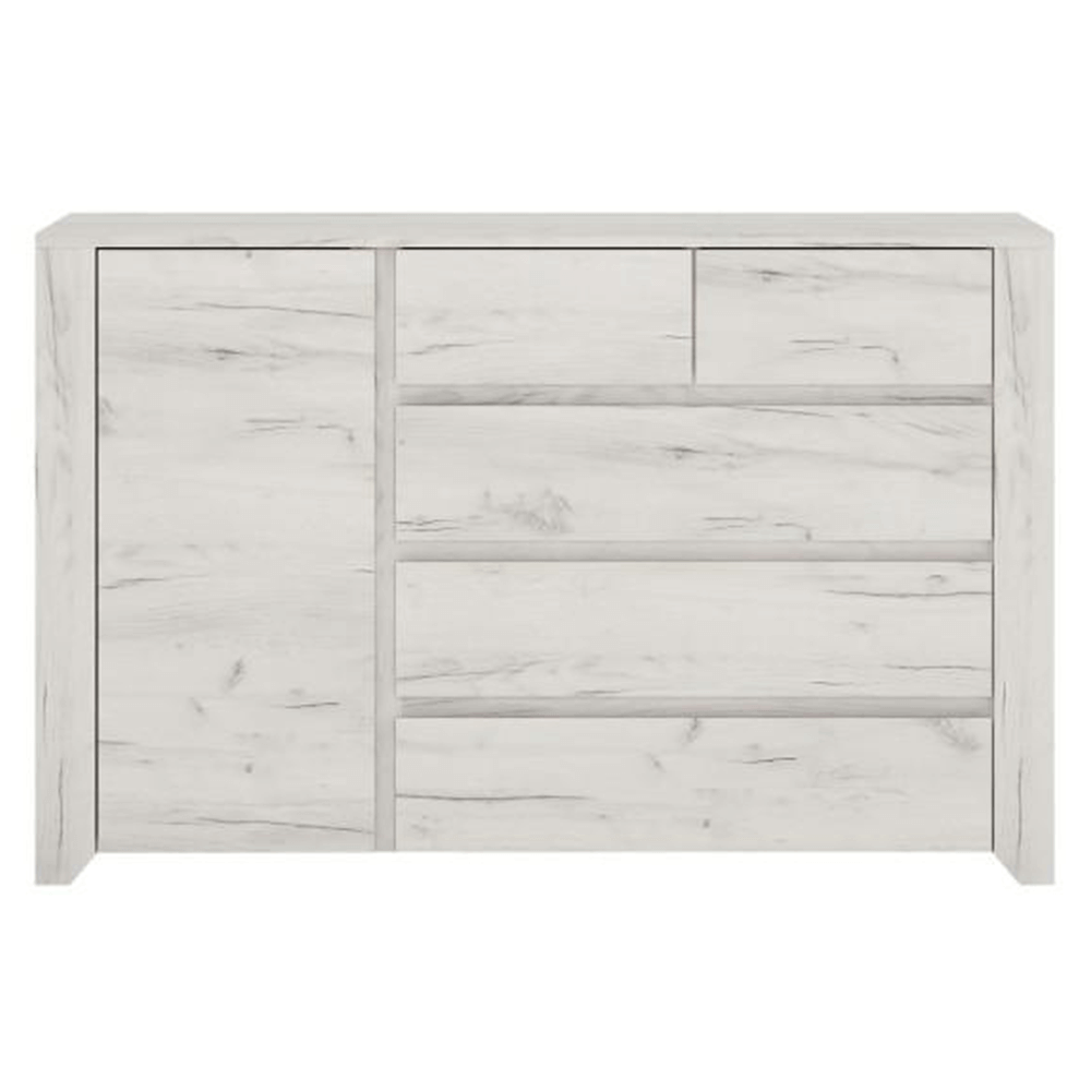 Comoda typ 41 ANGEL, alb craft