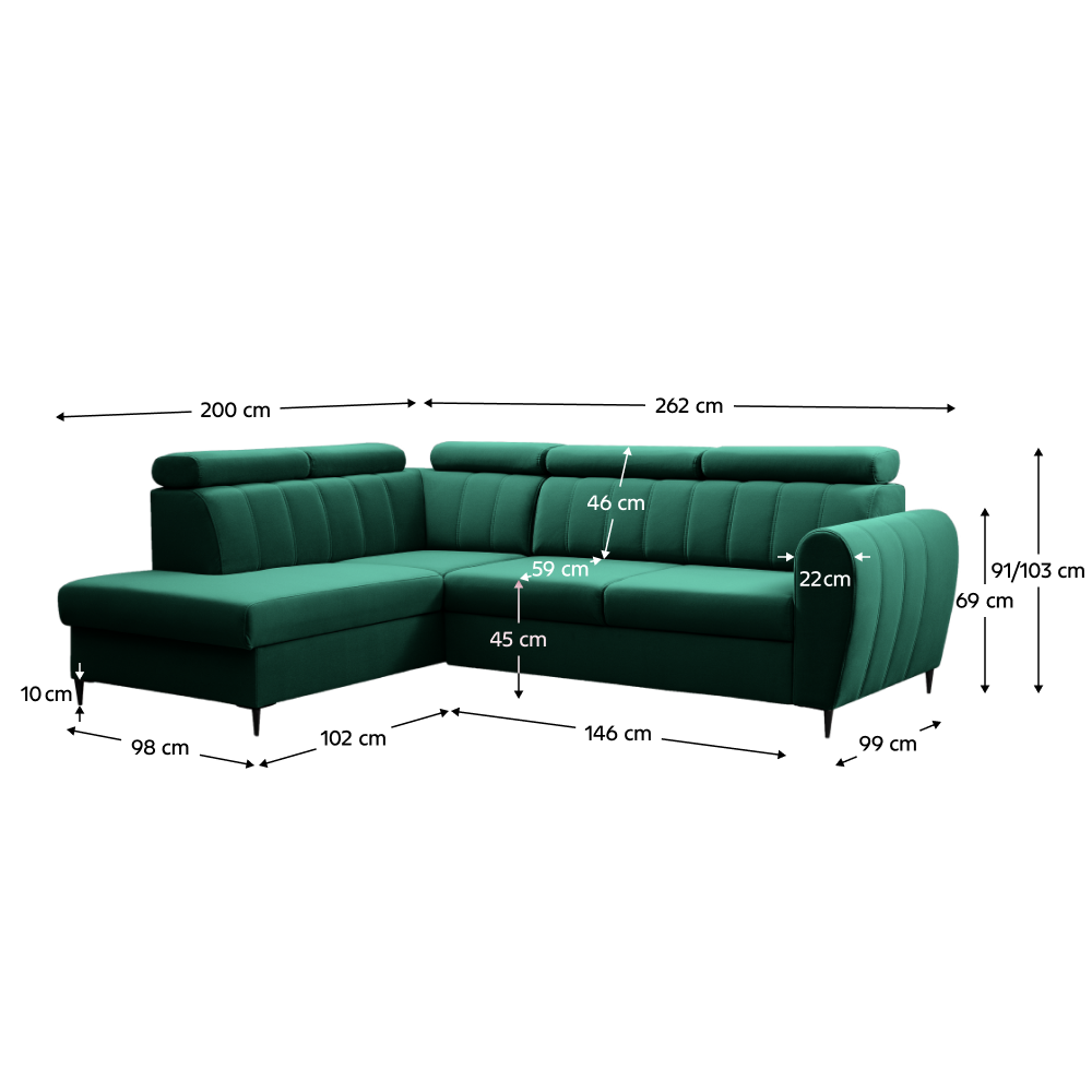 Coltar extensibil KORIO L, vedere 9
