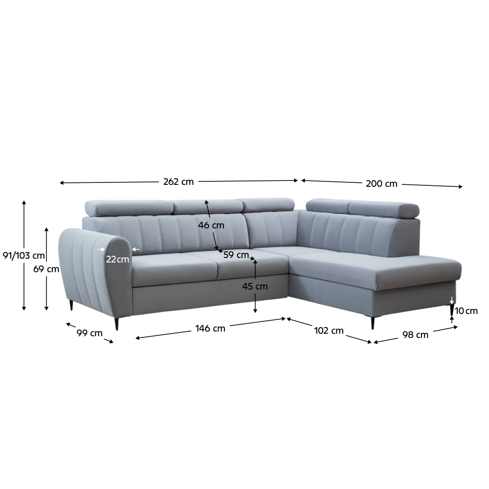 Coltar extensibil KORIO L, vedere 6