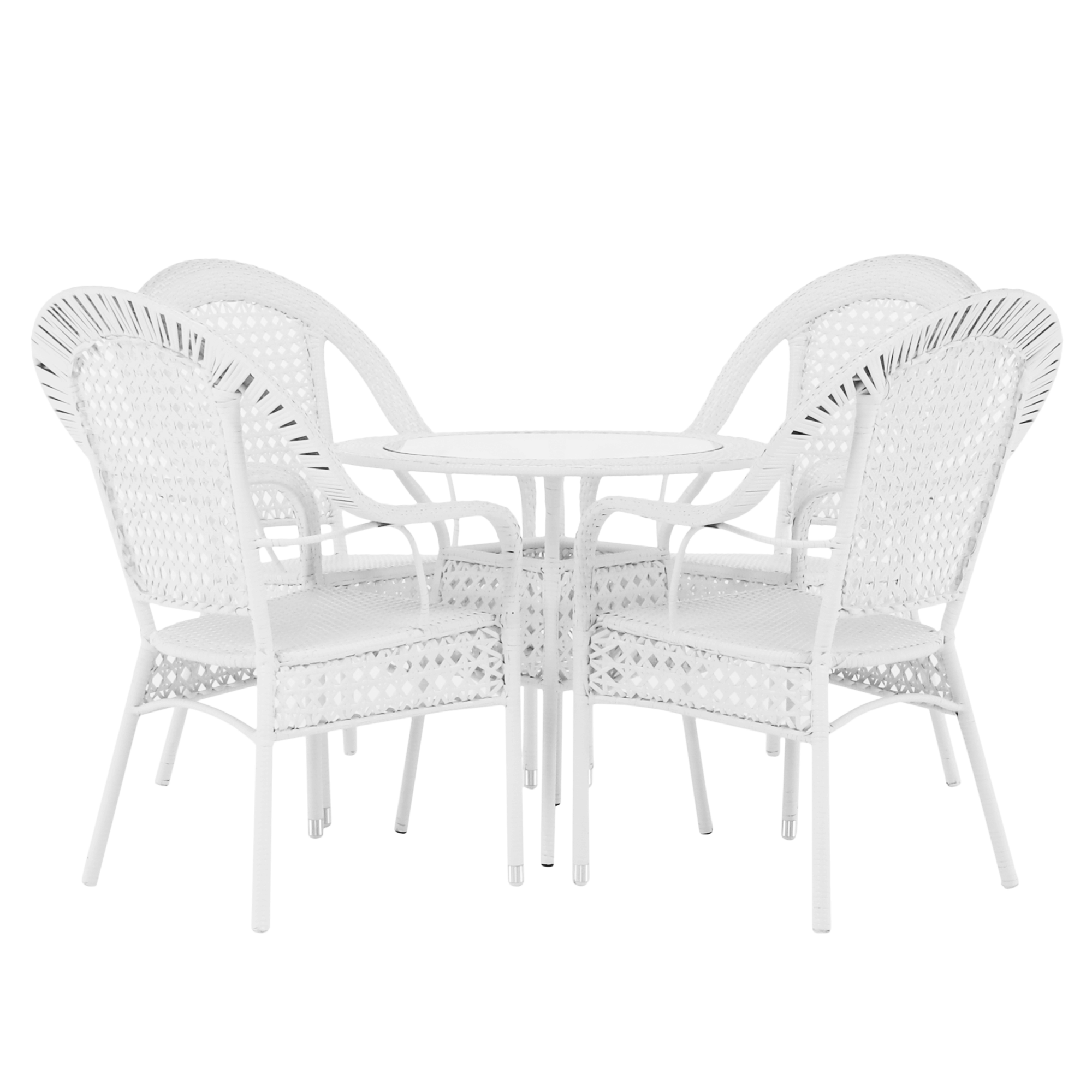 Set gradina KOVEN, alb