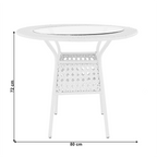 Set gradina KOVEN, alb