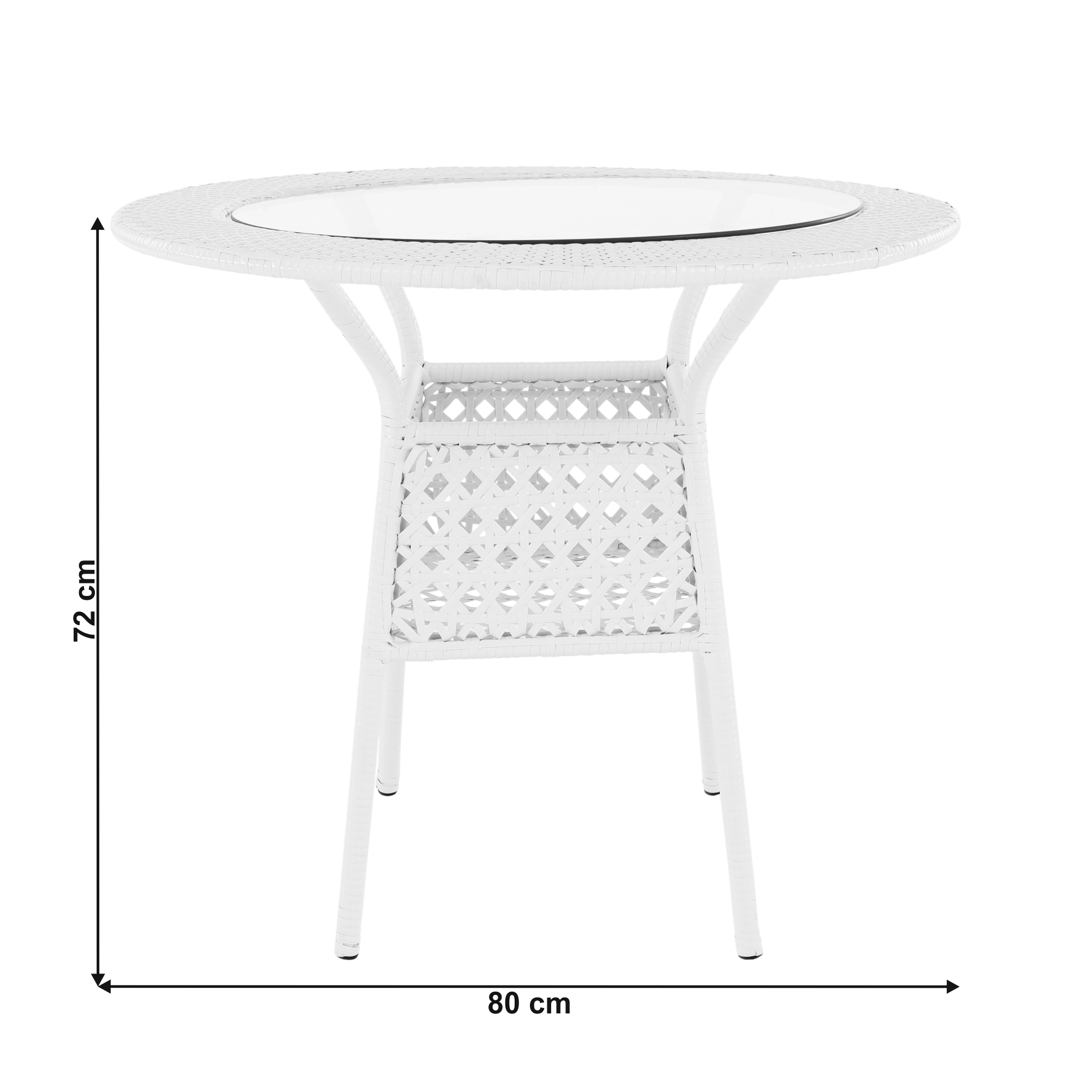 Set gradina KOVEN, alb