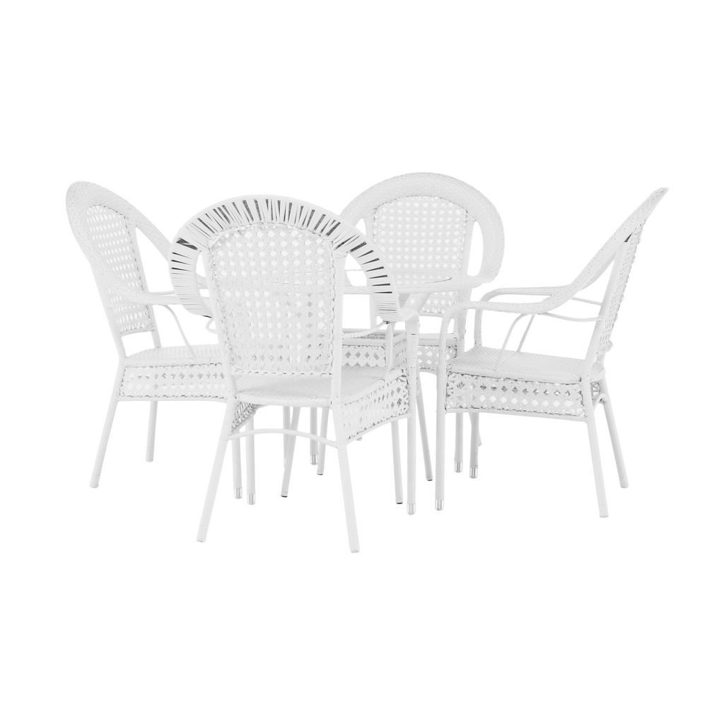 Set gradina KOVEN, alb