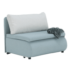 Fotoliu KENY, menta / crem
