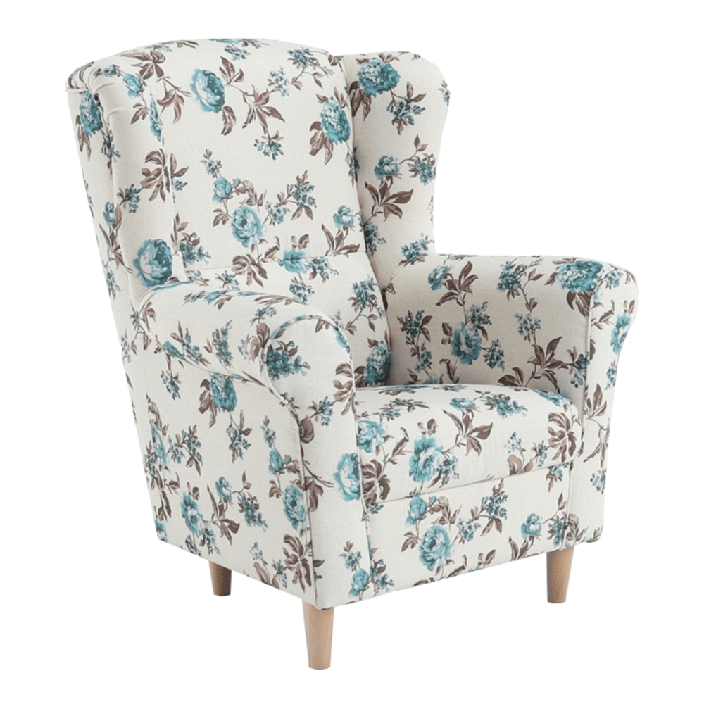 Fotoliu CHARLOT, material textil rose 14