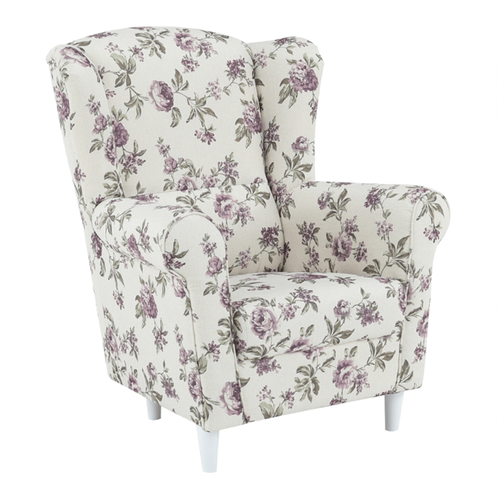 Fotoliu CHARLOT, material textil rose 18