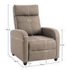 Fotoliu reglabil extensibil KRESO NEW, vedere 6